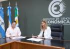 PRODUCCIÓN FIRMÓ UN CONVENIO CON LA FACULTAD DE CIENCIAS ECONÓMICAS 