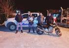 RECUPERAN UNA MOTOCICLETA ROBADA EN UN CAMINO VECINAL DE COLONIA TACUARI 