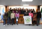 77 ESTUDIANTES DE VILLA ÁNGELA VISITARON LA LEGISLATURA Y DESDE LAS BANCAS DE LOS DIPUTADOS APRENDIERON CÓMO SE SANCIONAN LA LEYES 