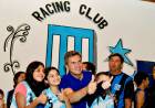 APUESTA AL DEPORTE: EL GOBERNADOR ZDERO ANUNCIÓ LA CONSTRUCCION DE UNA CANCHA PARA EL CLUB RACING, DE VILLA BERTHET