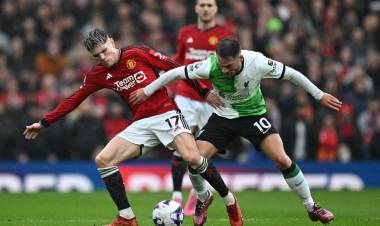 PREMIER LEAGUE: IGUALÓ EL LIVERPOOL DE MAC ALLISTER, PERO SIGUE ARRIBA