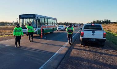 FIN DE SEMANA SEGURO: CORREDORES VIALES, USO DEL CASCO Y CONTROL DE DOCUMENTACIONES