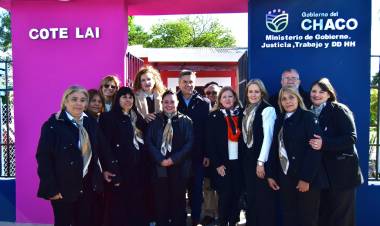 COTE LAI: EL GOBERNADOR ZDERO INAUGURÓ EL NUEVO REGISTRO CIVIL