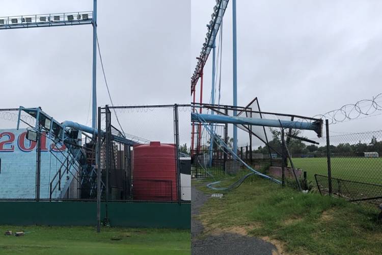 LA TORMENTA NO PERDONÓ A LOS CLUBES