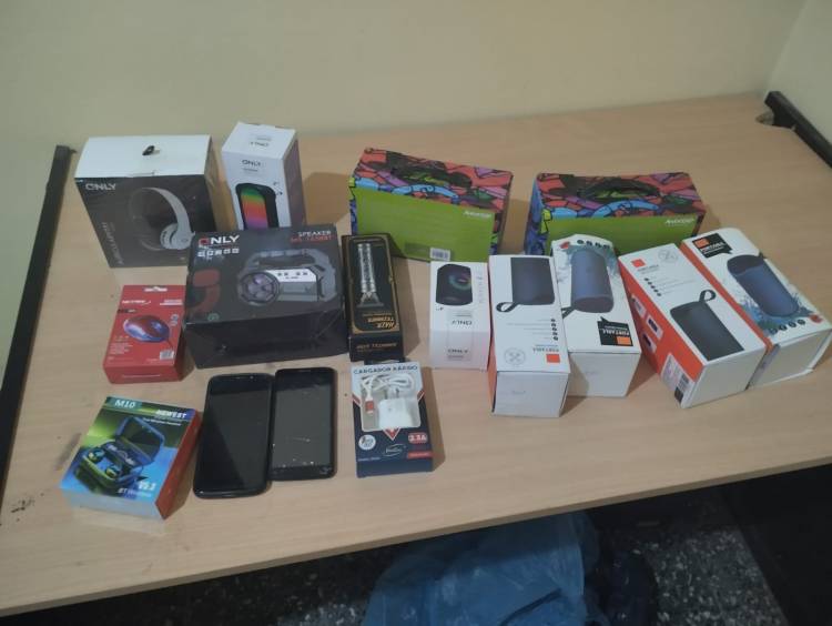 VILLA ÁNGELA: ROBO VARIOS ELEMENTOS DE UN COMERCIO PERO LAS CÁMARAS LOS DELATARON   