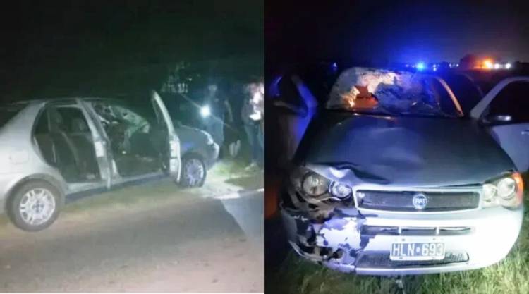 UN JOVEN CAMINABA SOBRE LA VERA DE LA RUTA 90 Y MURIÓ ATROPELLAD