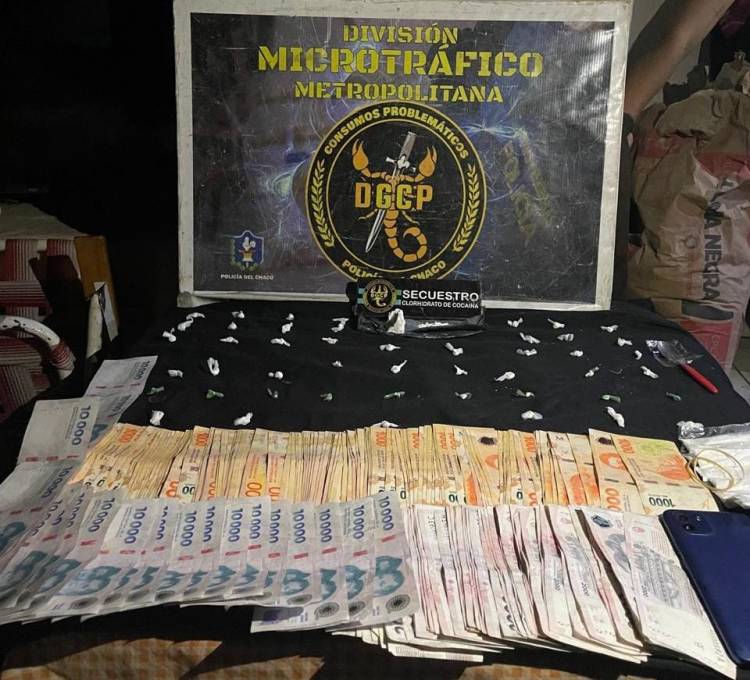 DETUVIERON A UNA MUJER DE 65 AÑOS CON MÁS DE 30 DOSIS DE COCAÍNA EN EL BARRIO CRISTO REY