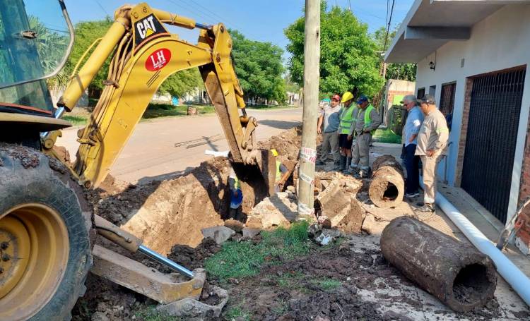 SÁENZ PEÑA: SAMEEP INTERVIENE EN DISTINTOS PUNTOS DE LA CIUDAD, ATENDIENDO DEMANDAS HISTÓRICAS