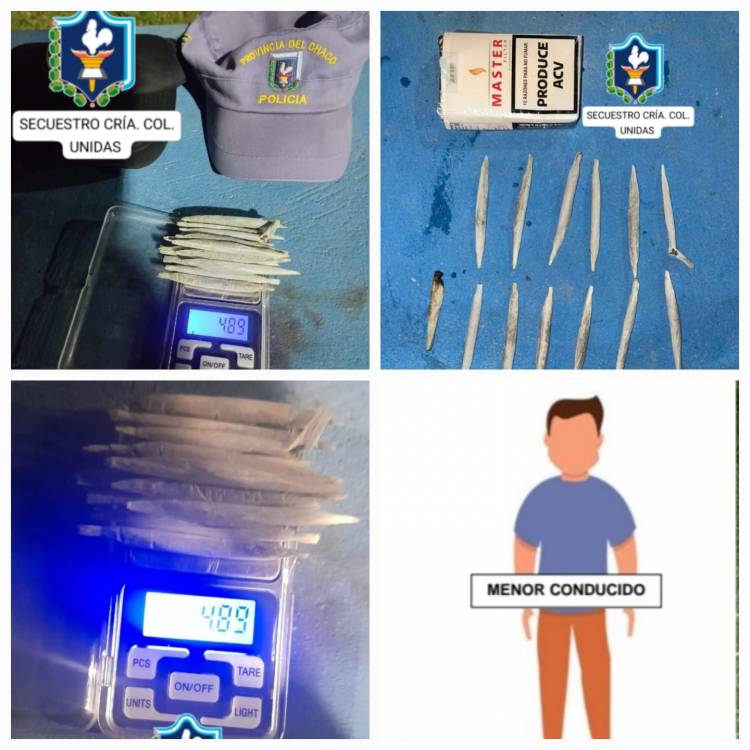 DETIENEN A UN MENOR CON DROGA EN EL BARRIO OBRERO