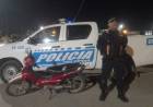 SECUESTRARON UNA MOTO ROBADA 