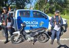 CAMINERA SECUESTRO UNA MOTO ROBADA Y DETUVIERON A UN HOMBRE BUSCADO POR LA JUSTICIA 