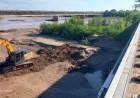 ANTE LA BAJANTE DEL RÍO BERMEJO, SAMEEP REALIZÓ TAREAS PREVENTIVAS PARA MANTENER EL SERVICIO DE AGUA POTABLE 