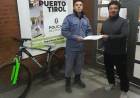 RECUPERARON UNA BICICLETA VALUADA EN 500 MIL PESOS 