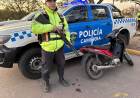 POLICIA CAMINERA RECUPERÓ UNA MOTOCICLETA ROBADA EL AÑO PASADO 
