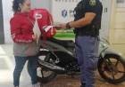 DEVOLVIERON SU MOTOCICLETA A REPARTIDORA DE PEDIDOS