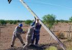 EN BASAIL, SECHEEP CULMINÓ LA REPARACIÓN DE LA RED ELÉCTRICA DAÑADA POR INCENDIOS RURALES