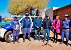 PLAN CHACO SEGURO: EL GOBERNADOR ZDERO ENTREGÓ UN NUEVO VEHÍCULO PARA LA POLICÍA RURAL DE MACHAGAI