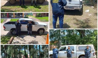 SECUESTRARON SEIS CAMIONETAS PERTENECIENTES AL GOBIERNO PROVINCIAL