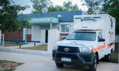 EN CHOROTIS, ZDERO ENTREGÓ UNA AMBULANCIA Y HABILITÓ UNA UNIDAD DE PROTECCIÓN INTEGRAL (UPI)