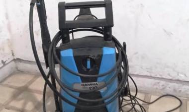 VILLA ÁNGELA: LA POLICÍA RECUPERO UNA HIDROLAVADORA