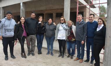 CHARATA: AVANCE DE IMPORTANTES OBRAS PARA LA COMUNIDAD, CON LA PRESENCIA DE LA VICEGOBERNADORA SCHNEIDER