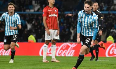 COPA SUDAMERICANA: RACING GANÓ, GOLEÓ, GUSTÓ Y SE CLASIFICÓ
