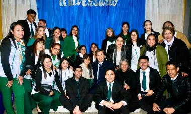 LA VERDE: EL GOBERNADOR ZDERO ACOMPAÑÓ EL 100° ANIVERSARIO DE LA ESCUELA PRIMARIA 67 “JOSÉ ANTONIO WILDE”