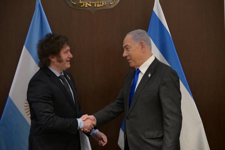 JAVIER MILEI EN ISRAEL: REUNIÓN CON NETANYAHU Y ALINEAMIENTO CONFIRMADO
