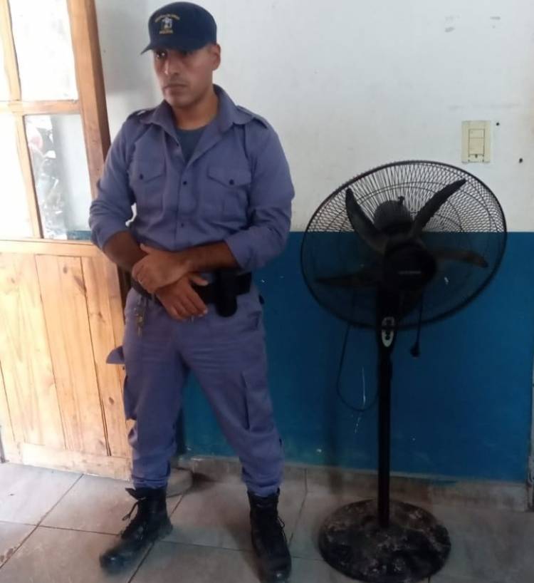 RÁPIDO ACCIONAR POLICIAL AL RECUPERAR UN ELECTRODOMESTICO