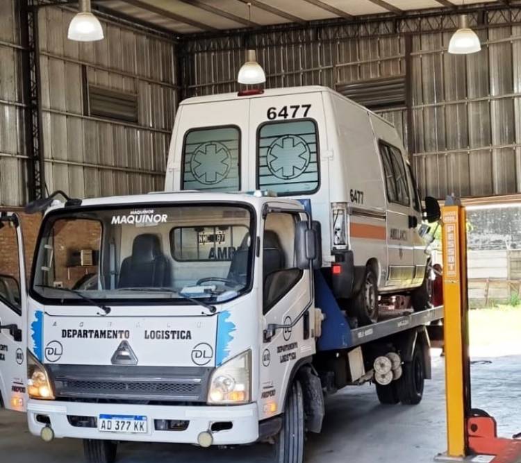 RECUPERAN AMBULANCIA DEL ESTADO PROVINCIAL