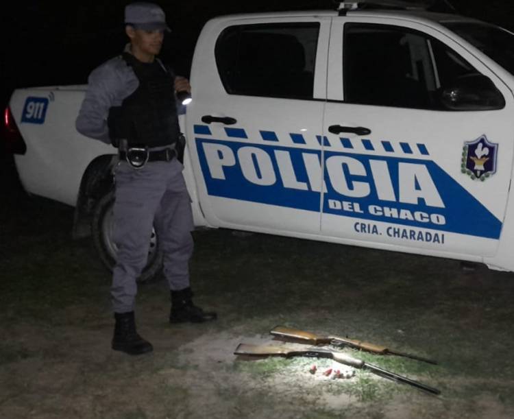 EN OPERATIVO DE PREVENCIÓN SECUESTRAN DOS ARMAS DE FUEGO 