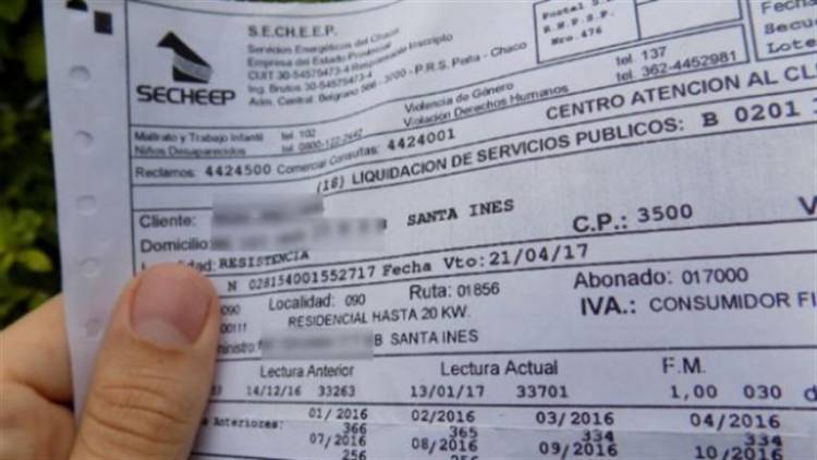 SECHEEP: “EL DESMEDIDO AUMENTO DE NACIÓN EN LAS TARIFAS, AFECTA A LOS CHAQUEÑOS” 