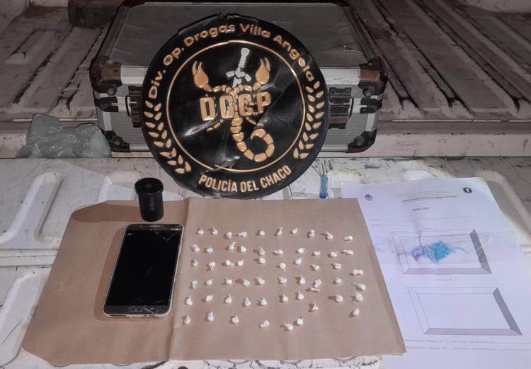 VILLA ÁNGELA: FUE DETENIDA CUANDO INTENTABA VENDER COCAÍNA EN PEQUEÑAS DOSIS