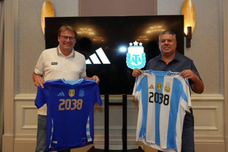 AFA ANUNCIÓ LA RENOVACIÓN DEL CONTRATO CON ADIDAS HASTA 2038