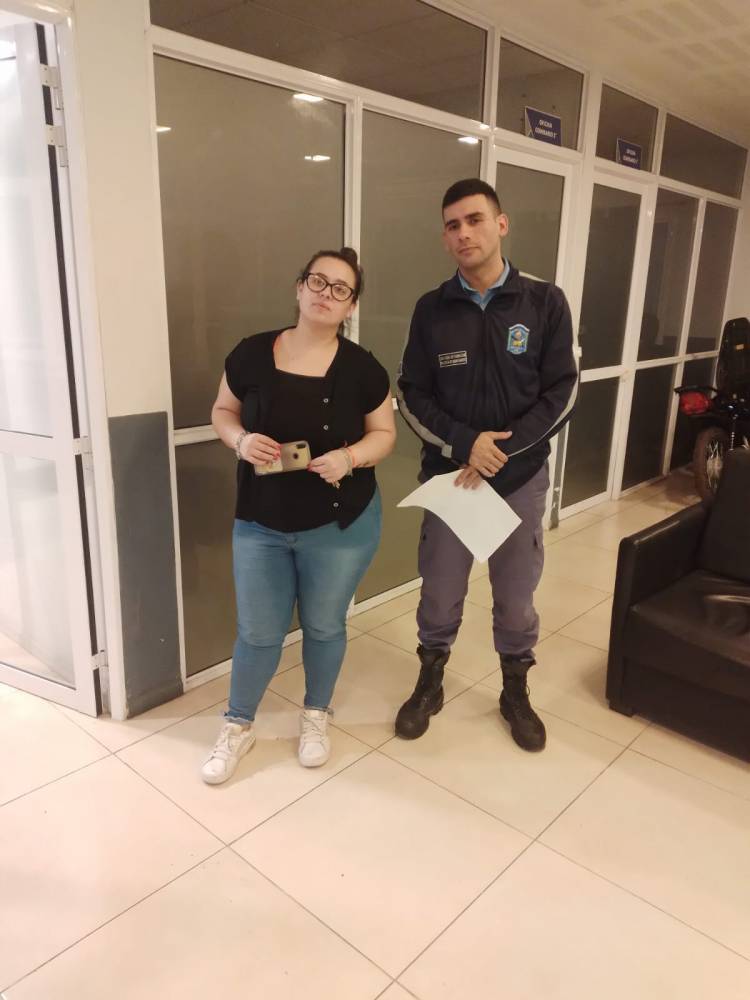 MARÍA JAQUELINE DÍAZ YA VOLVIÓ A SU CASA, ESTÁ SANA Y SALVA