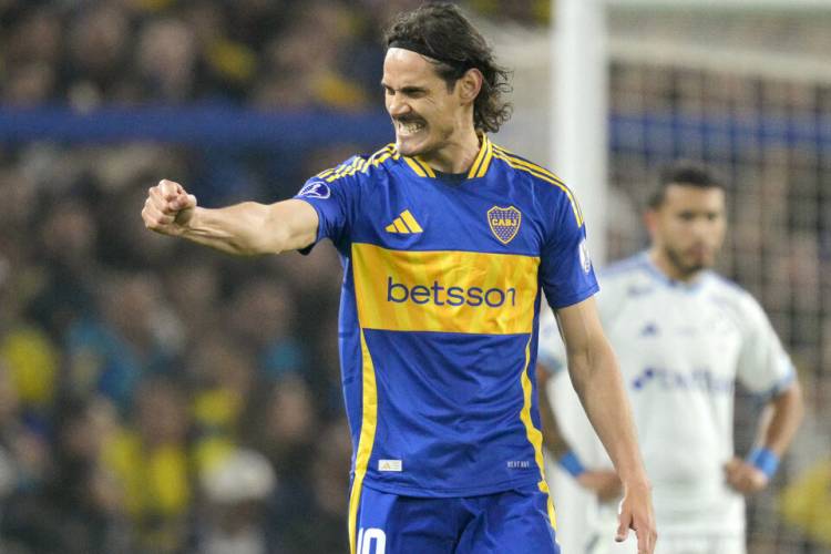 COPA SUDAMERICANA: DE LA MANO DE CAVANI, BOCA VENCIÓ AL CRUZEIRO