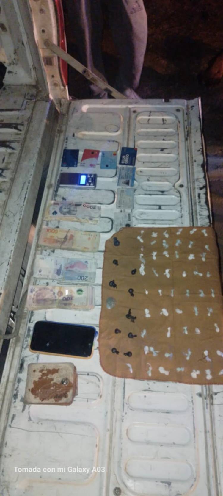 DETIENEN A UN JOVEN CON DROGA DURANTE LAS ESTUDIANTINAS