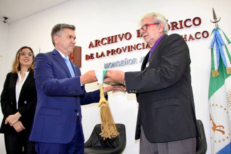 EL GOBERNADOR ZDERO ACOMPAÑÓ LA CELEBRACIÓN DEL 70 ANIVERSARIO DEL ARCHIVO HISTÓRICO “MONSEÑOR JOSÉ ALUMNI”
