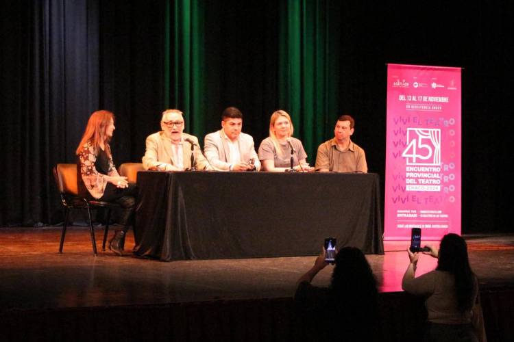 DEL 13 AL 17 DE NOVIEMBRE SE VIVIRÁ EL 45° ENCUENTRO PROVINCIAL DEL TEATRO