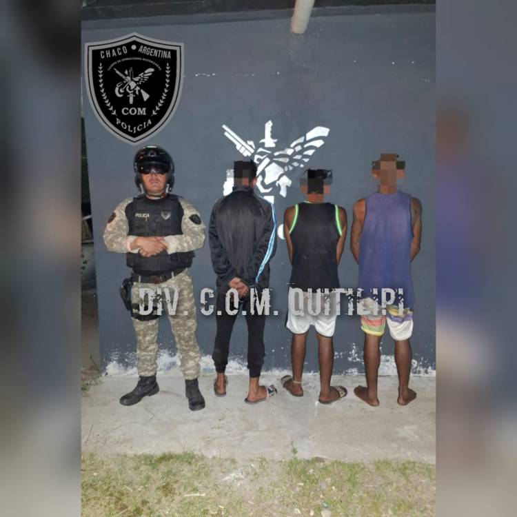 DEMORAN A CUATRO SUJETO EN OPERATIVO EN EL BARRIO FUERTE APACHE