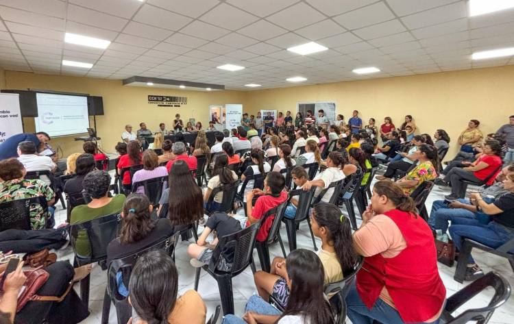 PRESIDENCIA ROCA: GRAN CONVOCATORIA DEL PROGRAMA FORTALEZA ENCABEZADA POR LA VICEGOBERNADORA SCHNEIDER